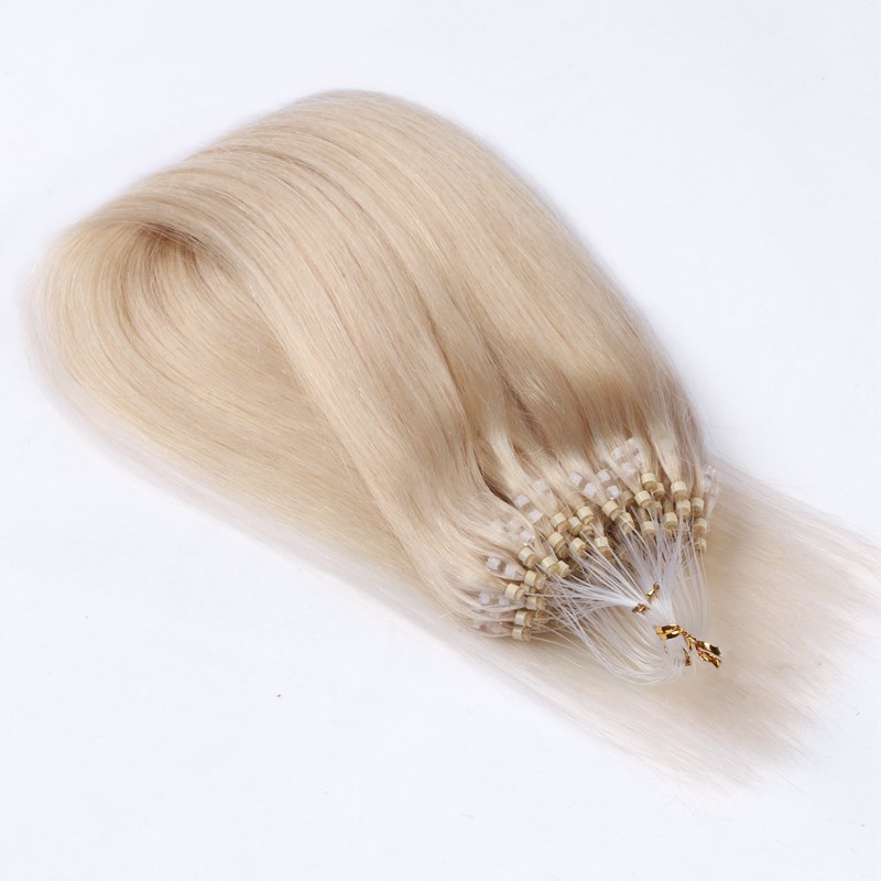 Hot Selling High Quality Micro Loop Hair Extension Blonde Color Wholesale Micro Ring Extension